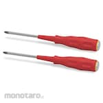 ALDO Screwdriver Phillips Penetrating 3700-Series with Soft Handle (Obeng)