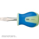 ANEX Stubby Screwdriver Stainless Accumulate Light Handle (Obeng Pendek)
