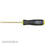 BONDHUS Ball-Point Screwdriver, Gold Guard 1/4 inch