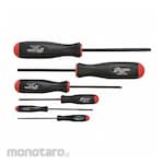 BONDHUS Set 6 ProHold Ball End Screwdrivers