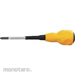 BROWN(Hirai Tool) Screwdriver for Electric Work Cushion Grip (Obeng)