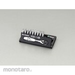 ESCO [+ Pozi HexTorx]Bit set (ratchet ,Hwith )