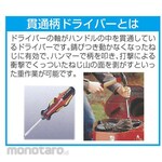 ESCO [-]Screwdriver (through handle/hexagonal handle) EA560PG series