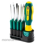 ESCO [Interchangeable] (+)(-) screwdriver set