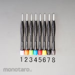 ESCO 0.7x2.5x108mm [-] screwdriver (for adjustment / ceramic)