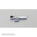 ESCO 1/4"Hex/87mm ratchet handle (1/4"sqadapter with )