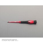 ESCO 2.5x75mm [-] screwdriver (for precision / insulation)
