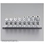 ESCO 3/8"DRxE6-E20[TORX] Universal Socket Set, 8-piece set