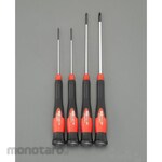 ESCO 4-piece set [+] screwdriver (for precision)