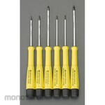 ESCO 6-piece set [+ -] screwdriver (for precision / ESD)