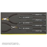 ESCO Screw Driver Set [Phillips/Slotted/Drill], with Eybolt Driver, 9 Pieces/Set