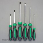 ESCO Set of 6 [+ -] screwdrivers with case