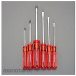 ESCO Set of 6 [+ -] screwdrivers with case
