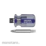 Gestar Stubby Screwdriver 2 Way (Obeng Pendek)