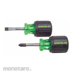 Greenlee Stubby Screwdriver (Obeng Pendek)