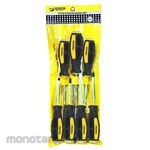 HASSTON PROHEX Screwdriver Pierce Rubber Handle Set (Obeng)