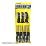 HASSTON PROHEX Screwdriver with Rubber Handle Set (Obeng)