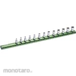 HEYCO Sockets on Aluminium Socket Rails