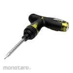 Jason Ratchet Screwdriver T-Handle 2-End Adjustable (Obeng Ratchet)