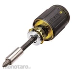 KLEIN Stubby Screwdriver Multi Bit Adjustable Length (Obeng Pendek)