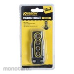 KRISBOW Folding Tool Screwdriver