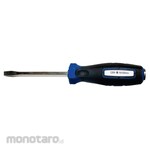 Lippro Go Thru Screwdriver Slotted with Rubber Handle (Obeng Tembus)