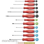 PB SWISS TOOLS 12-piece screwdriver set (SwissGrip Evo)