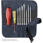 PB SWISS TOOLS 9-piece interchangeable screwdriver set (SwissGrip Evo)