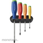 PB SWISS TOOLS Rainbow Pozi Driver Set (SwissGrip Evo)