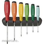 PB SWISS TOOLS Rainbow Swiss Grip Screwdriver Set