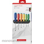 PB SWISS TOOLS Rainbow Torx Screwdriver Set (SwissGrip Evo)