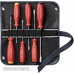 PB SWISS TOOLS Screwdriver Swiss Grip 8560.SUGY Set 6 Pieces (Obeng)