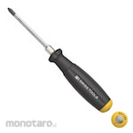 PB SWISS TOOLS SwissGrip Screwdriver for Phillips Screws, Going-through Blade