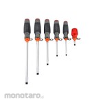 PROTO Screwdriver Slotted DuraTex Tether-Ready (Obeng)