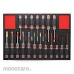 PROTO Screwdriver Solid Round Shank Nut Set (Obeng)