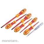 RS PRO Insulated Screwdriver Set, 7 Pieces