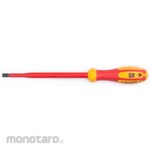 RS PRO Insulated Screwdriver, Flat Head, Tip Size: 8 x 12mm, VDE/1000V Approved