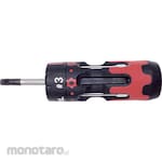 SWITZTOOL Short Ratchet System Screwdriver