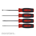 Snap-on Screwdriver Combinatioin Mini Tip Red Hard Grip (Obeng)