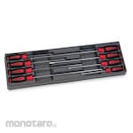 Snap-on Screwdriver Extra Long Combination Instinct Cabinet Soft Grip (Obeng)