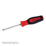 Snap-on Screwdriver Flat Instinct Red Hard Grip (Obeng)