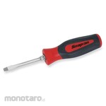 Snap-on Screwdriver Slotted Instinct Red Hard Grip (Obeng)