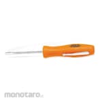 Snap-on Screwdriver Slotted Pocket Orange (Obeng)