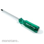 TEKIRO Go Thru Screwdriver Phillips Green Handle (Obeng Tembus)
