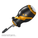 TOLSEN Go Thru Screwdriver Stubby (Obeng Tembus)