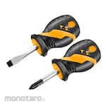 TOLSEN Stubby Screwdriver Set (Obeng Pendek)