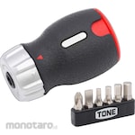 TONE (formerly Maeda Metal Industries) Ratchet stubby driver set with magazine