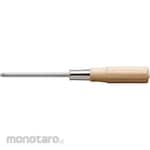 TRUSCO Screwdriver Penetrating with Wooden Handle (Obeng)