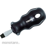 TRUSCO Stubby Screwdriver Resin Handle (Obeng Pendek)