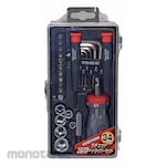 Topman [Tools and Hardware] Stubby ratchet screwdriver set